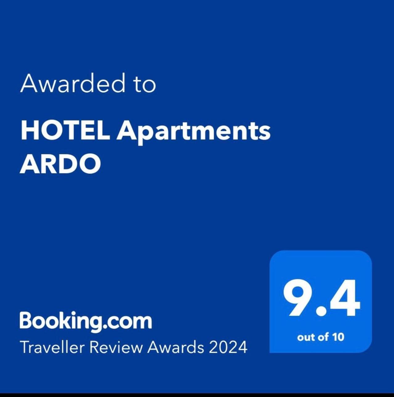 Hotel Apartments Ardo Голем Екстериор снимка